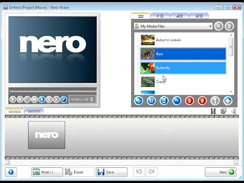 How to Make a Movie Using Nero Vision