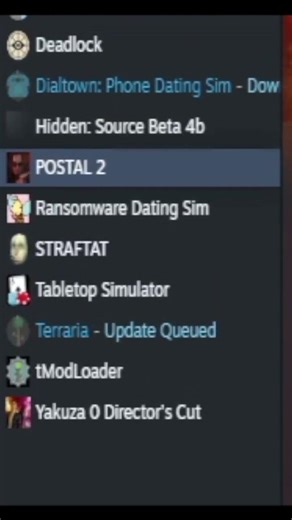 steam library update