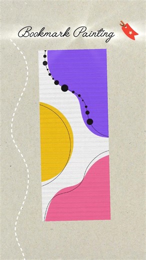 Easy Bookmark Idea 😍🔖#shorts​ #art​ #bookmark​ #painting​​ #craft​ #infinitepainter​ #nasheed