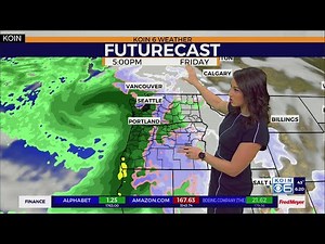 Weather forecast: Heavy mountain snow and soggy weather on tap this week