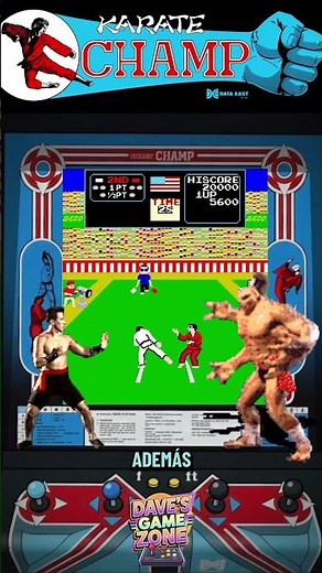 Karate Champ in the Arcade (Fact 3)🕹️👾🎮 Data East in 1984 #classicgames #arcade #retrogames