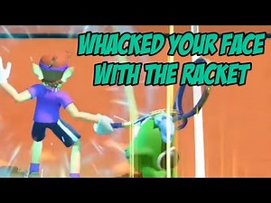 Whacked Your Face With The Racket