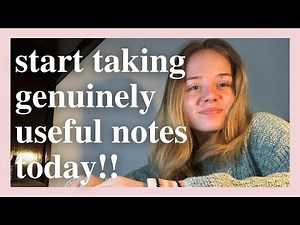 how to take more effective notes on the books you read | 5 minute guide to note taking