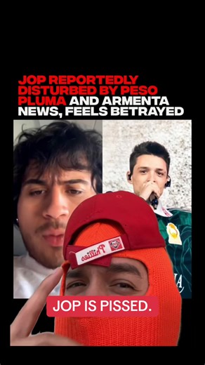 JOP of Fuerza Regida must not be a fan of what recently was announced by Peso Pluma. It has now been revealed that Peso Pluma will now release the song LONDON and then feature the original artist, Armenta. JOP was the original feature. It looks like Peso is really taking everything that JOP is doing. #pesopluma💯👹 #jesusortizpaz #pesoplumaoficial #armenta #44vato