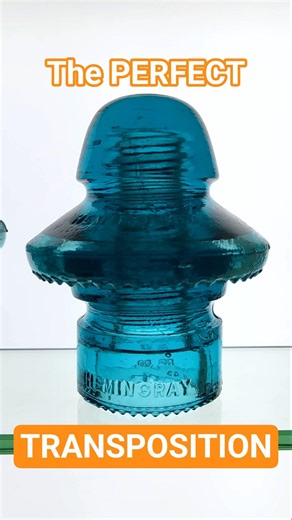 Ultra cool transposition style telephone glass insulators! #insulator #hemingray #telephone #antique