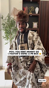 God bless you daughter of the house @omonioboli for sending Daddy and Mummy this PR box invite. God has gone ahead of you today! LOVE IN EVERY WORD 2 is already a success! | Jay