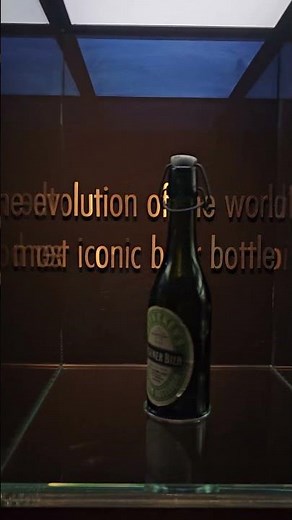 Heineken bottle evolution