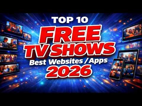 Top 10 Best FREE WEBSITES to Watch TV Shows Online! 2026