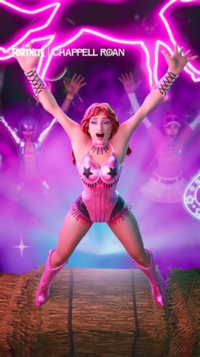 Fortnite on Instagram: "She’s gonna keep on dancing down in West Battlewood 🐎⁣ ⁣ Pick up Chappell Roan, the Pink Pony Club emote and more in the Shop!⁣ ⁣ Dance created by: @ryan.heffington"