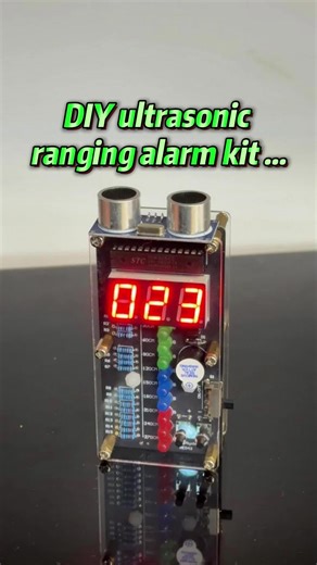 DIY Rangefinder Alarm Kit for Electronics Enthusiasts