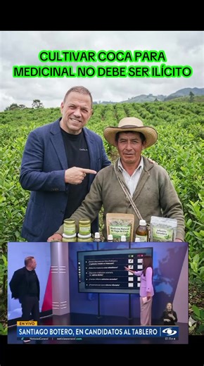 Desestigmatización de la Hoja de Coca según Santiago Botero