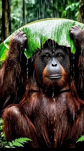 When the Rain Hits the Jungle – Incredible Wildlife Moments in the Rain