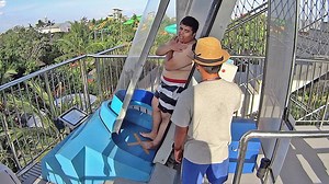 Climax Loop water slide at Waterbom Bali water park in Kuta, Bali, Indonesia. https://www.youtube.com/watch?v=Lq87QrBr884 | AmusementForce