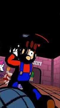 fnf Mario madness v2 promotion in VRchat