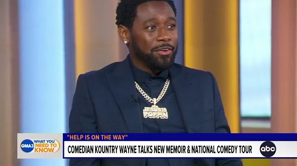 Comedian Kountry Wayne talks new memoir, comedy tour