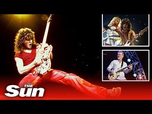 Rock world pays tribute to guitar legend Eddie Van Halen - died aged 65
