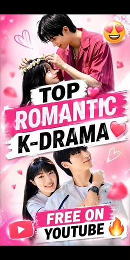 TOP 10 FREE ROMANTIC K-DRAMAS ON YOUTUBE | HINDI🥰... #kdrama #viral #shorts #romantic