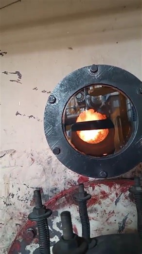 Thermic Fluid Heater in operation