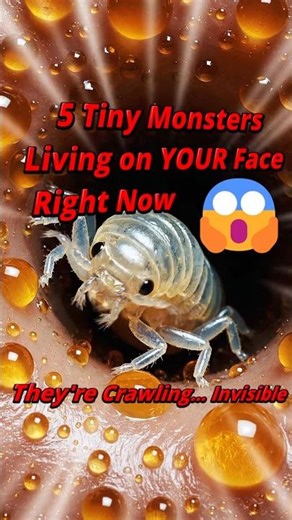 5 Tiny Monsters Living on Your Face Right Now