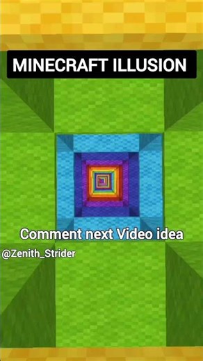 Minecraft hindi - Minecraft Illusion | #shorts #minecraft #illusion