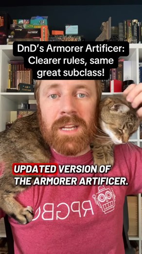 RPGBOT | DnD Builds and Rules on Instagram: "DnD’s Armorer Artificer is back and better than ever! No huge buffs, but it didn’t need them. #dnd #eberron #artificer"