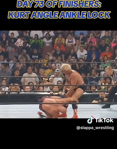 Kurt Angle's Ankle Lock: An Epic Wrestling Move