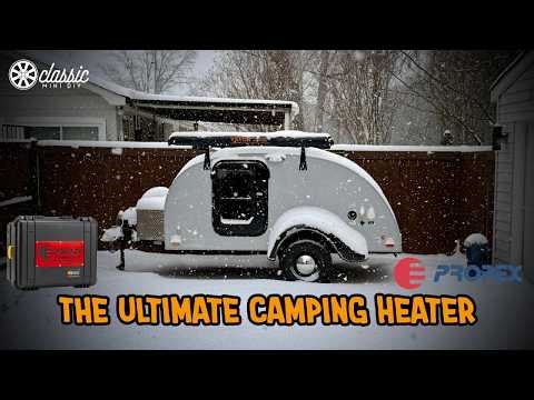 The Ultimate Teardrop Camping Heater - Propex Heater Install