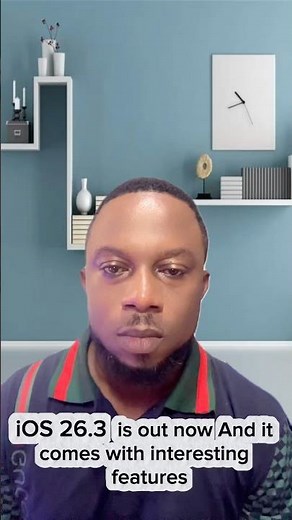 This is a step by step tutorial on how to set your new update iOS 26.3 #iphoneupdates #ios26 #tech