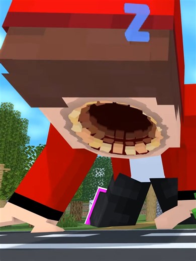 JJ and Mikey Become SHAWARMA Monsters - Minecraft#minecraft #fyp #JJ | minecraft