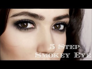 Dramatic Smokey Eye | 5 Steps | Makeup Tutorial