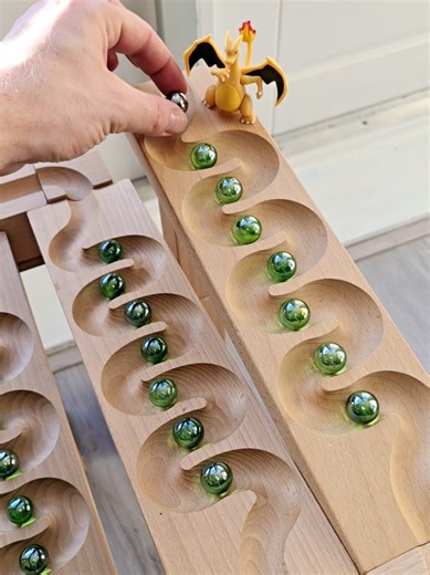 Satisfying Marble Run ASMR Experience