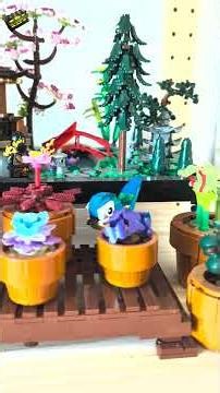 Tour por mi estantería LEGO: Orquídeas, Bonsáis y más 🎋🌼