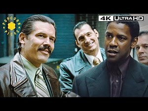 Pulled Over By Trupo (Denzel Washington, Josh Brolin) | American Gangster 4K HDR