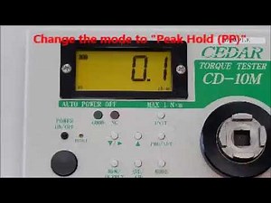Torque Tester for Electric screw driver