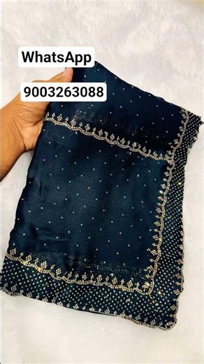 ✨🥻 stone work soft saree ✨🥻