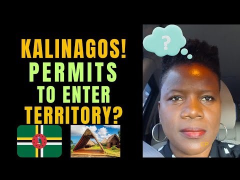 Kalinagos! Permits To Enter Territory? #dominica 🇩🇲