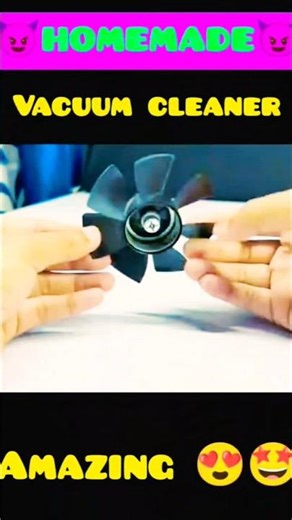 🔥 DIY Vacuum Cleaner 2025 | How to Make a Powerful Vacuum Cleaner at Home 🔥 #shorts #viral