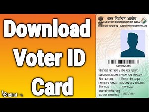 How to download Voter-id Card Online | e-EPIC download Tutorial | Learning Digital (English)