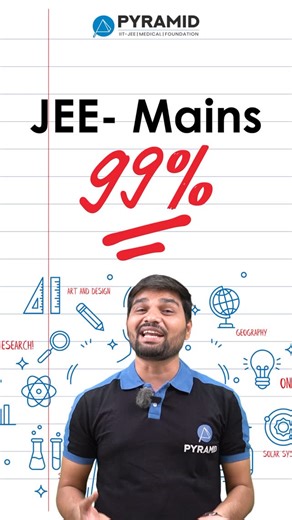 Pyramid Tutorials on Instagram: "90 percentile ≠ success. 99 percentile ≠ luck. 📊 Reality check: • ~100 marks → 90 percentile • ~200 marks → 99 percentile That extra 100 marks isn’t magic. It’s clarity, consistency, and correct strategy. Most students don’t fail because they’re dumb — they fail because they prepare casually and expect serious results. Decide where you want to stand: 👉 Average crowd or 👉 Top 1% Marks don’t lie. Effort does. 💯📚🔥"