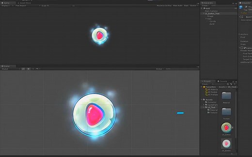 如何在Unity中将UI效果粒子与UI画布一起使用