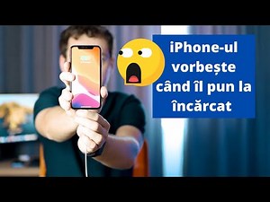 iPhone-ul vorbește când îl pun la încărcat 😲
