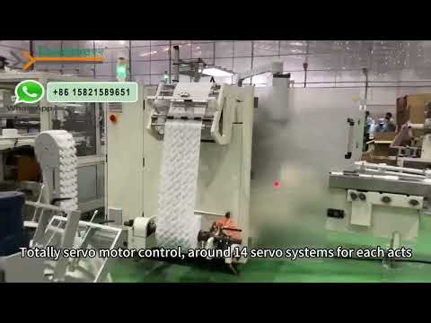 High Speed Automatic Paper Film Wrapping Machine for Toilet Paper