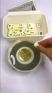 DIY Resin Ashtray with Mahjong Tiles: A Step-by-Step Tutorial#DIYResin #MahjongCrafts
