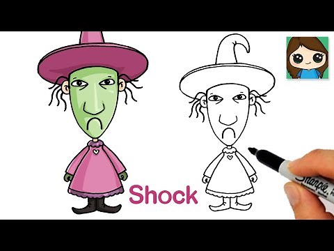 How to Draw Shock | The Nightmare Before Christmas