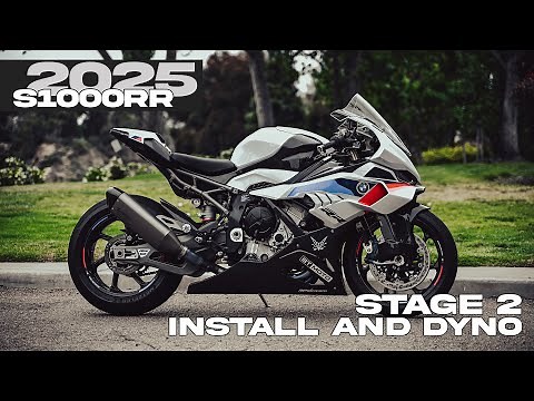 2025 BMW S1000RR, BT Moto Stage 2 Install and Dyno with GPS Testing