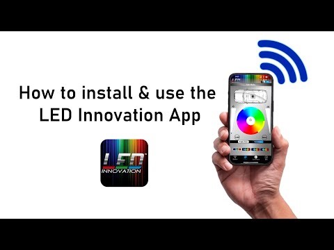 How To Use the LED Innovation Mobile App