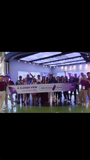 Vivo V60 5G series Super Preview Day‼️ 💜🫐 #AcloserViewOfTheVivoV60 #VivoSMgrand #vivoph