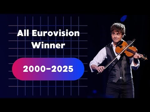 🎬🍿All Eurovision Winners 2000-2025 !