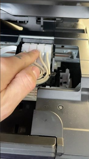 Принтер EPSON L210 замена печатающей головки