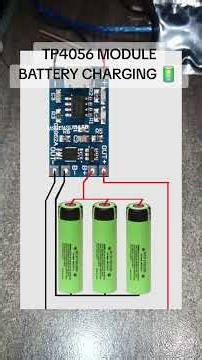TP4056 CELL charging module #lithiumbattery #lithiumcell #3dprinting